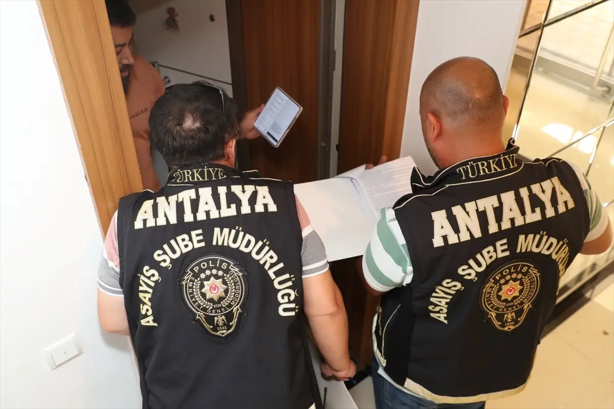 Antalya\'da Günübirlik Kiralanan Evlere Denetim