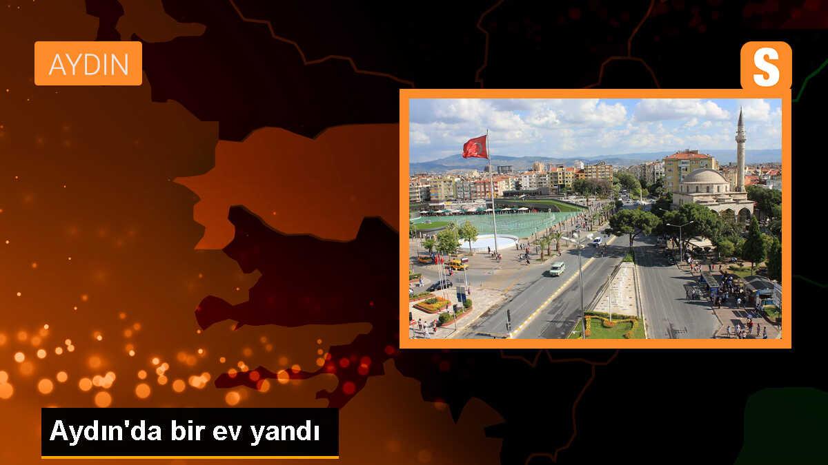 Aydın\'da bir ev yandı