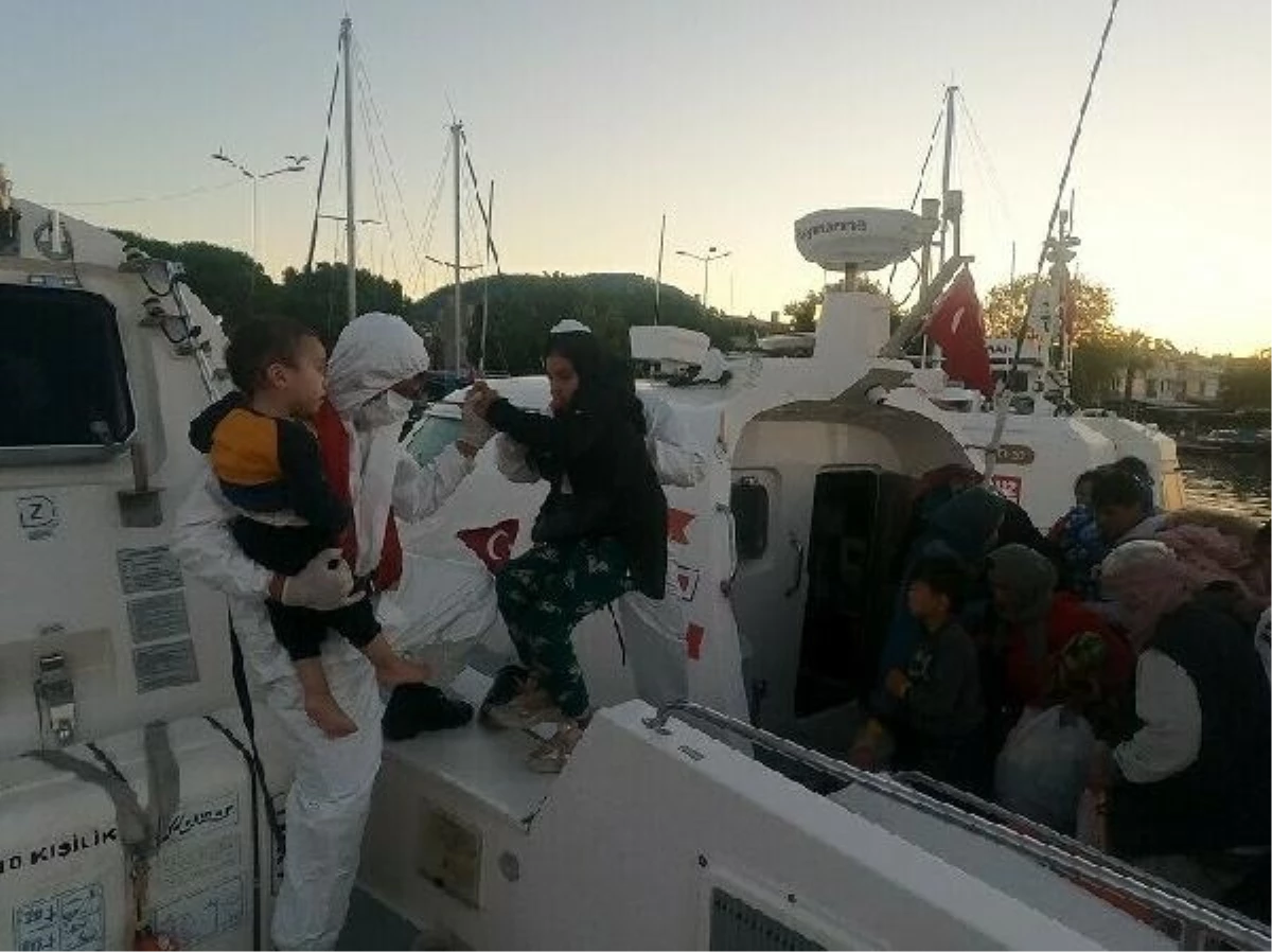 Yunan unsurlarınca geri itilen 45 göçmen kurtarıldı