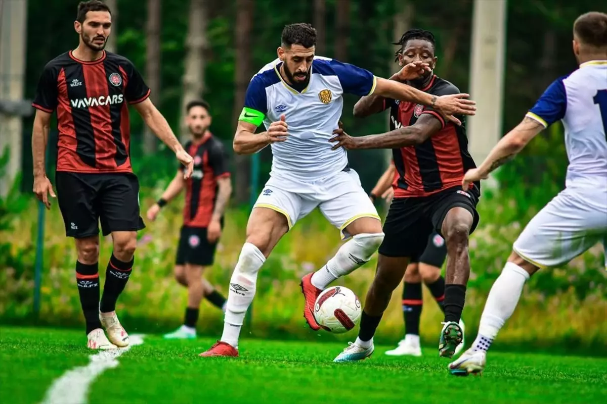 Ankaragücü, hazırlık maçında Fatih Karagümrük\'ü 1-0 mağlup etti