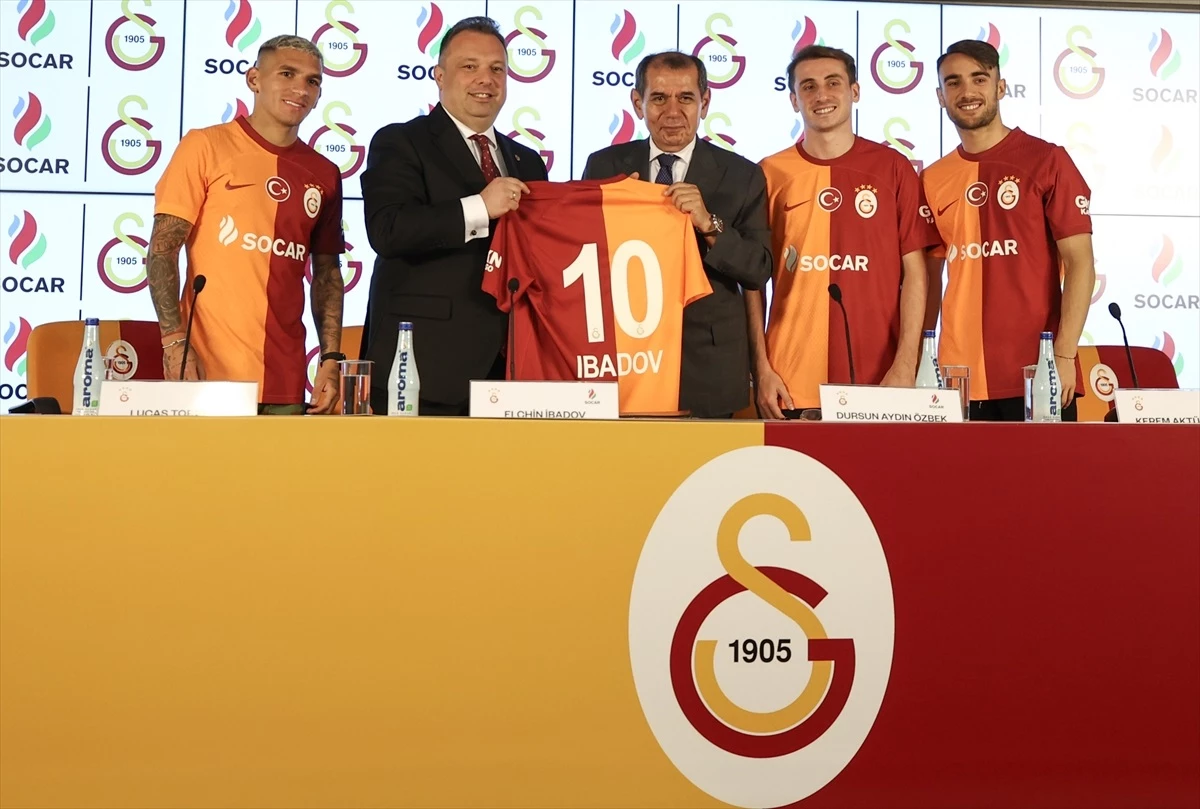 Galatasaray Kulübü, SOCAR ile sponsorluk sözleşmesi imzaladı
