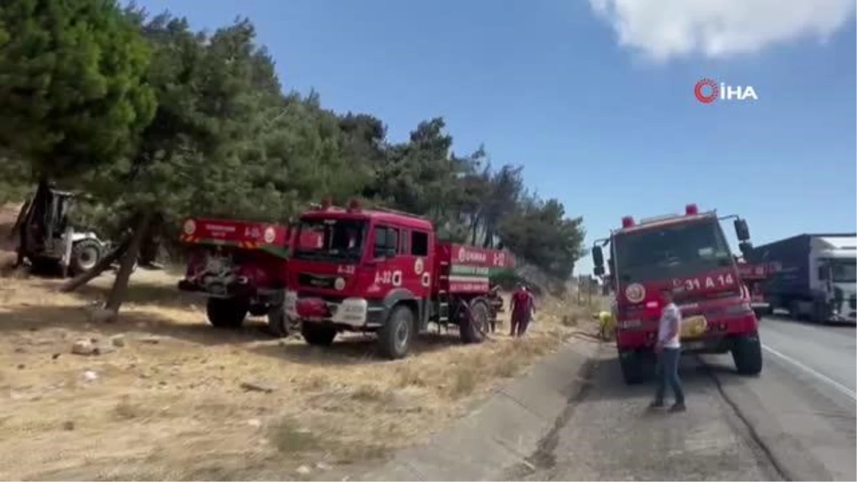 Hatay\'daki orman yangını büyümeden söndürüldü