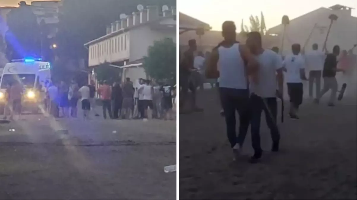 Hipodromda meydan muharebesi gibi kavga kamerada: 6 yaralı