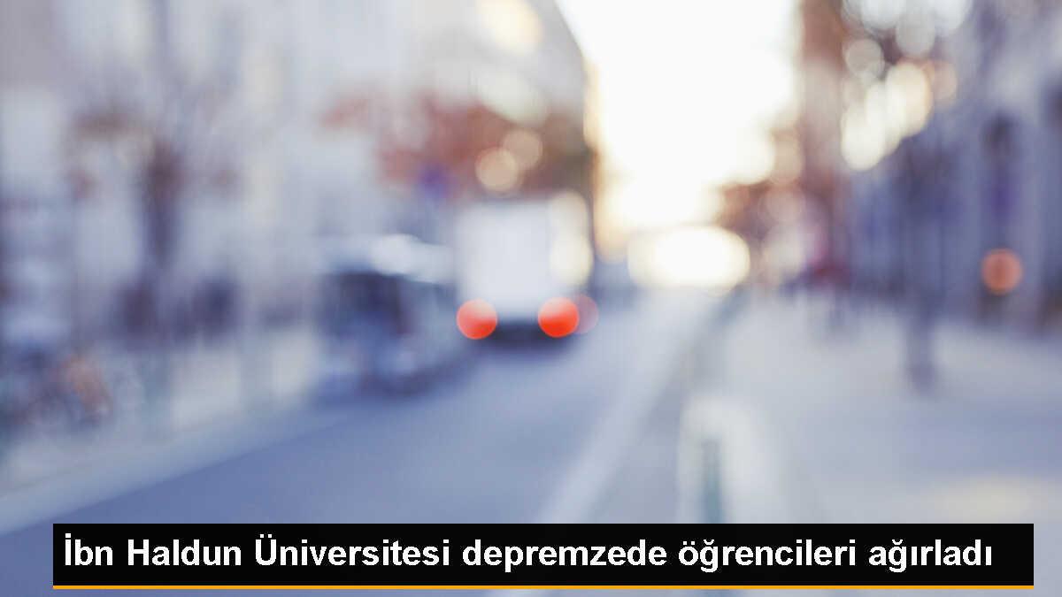 İbn Haldun Üniversitesi, depremzedelere sertifikalarını verdi