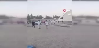 İzmir'deki hipodromda meydan muharebesi gibi kavga kamerada: 6 yaralı