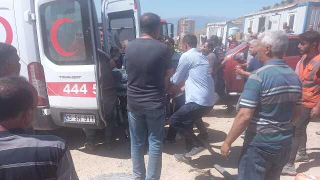 Manisa'da Hızlı Tren Projesinde Gaz Sızıntısı: 1 İşçi Hayatını Kaybetti