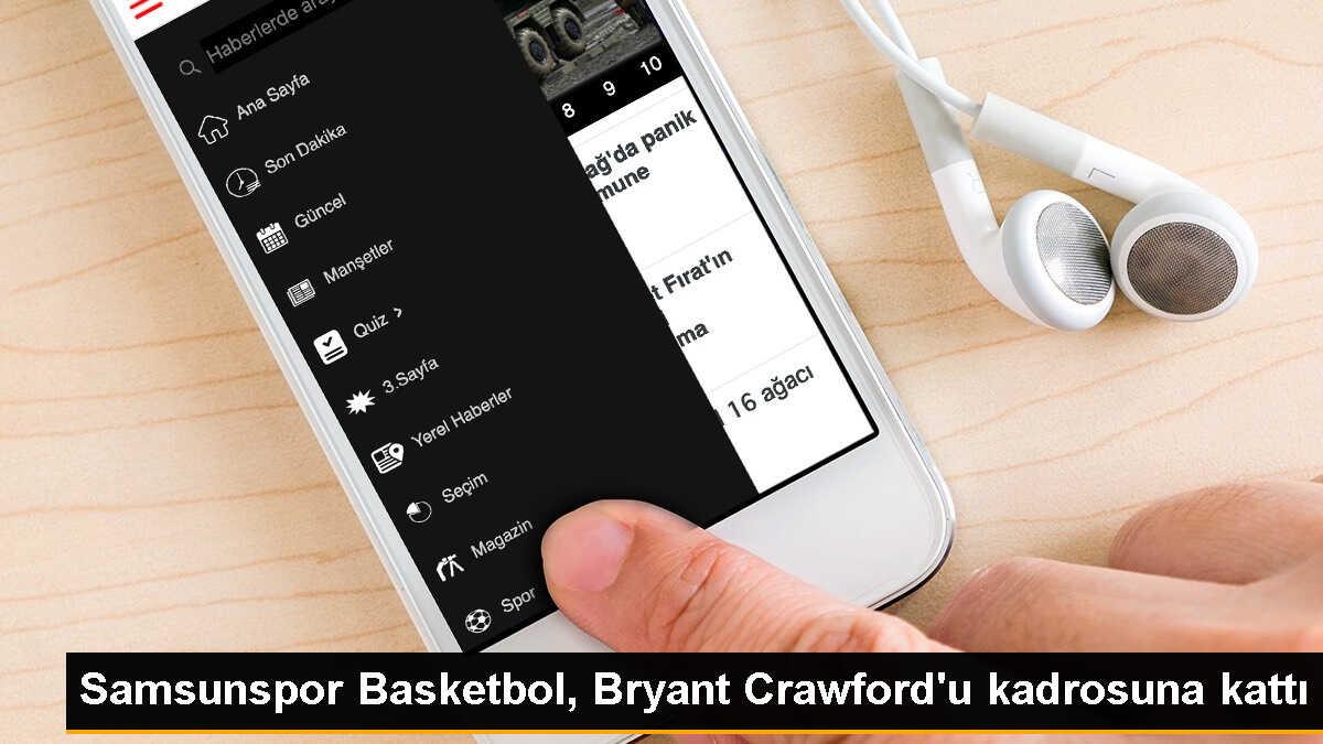 Yılyak Samsunspor Basketbol, Amerikalı Bryant Crawford\'u transfer etti