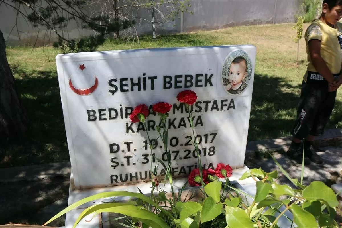 Şehit Nurcan Karakaya ve bebeği Bedirhan Mustafa anıldı