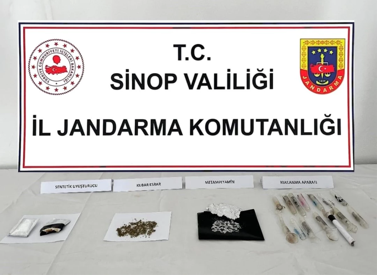 Sinop\'un Ayancık ilçesinde uyuşturucu madde ele geçirildi, 1 kişi gözaltına alındı