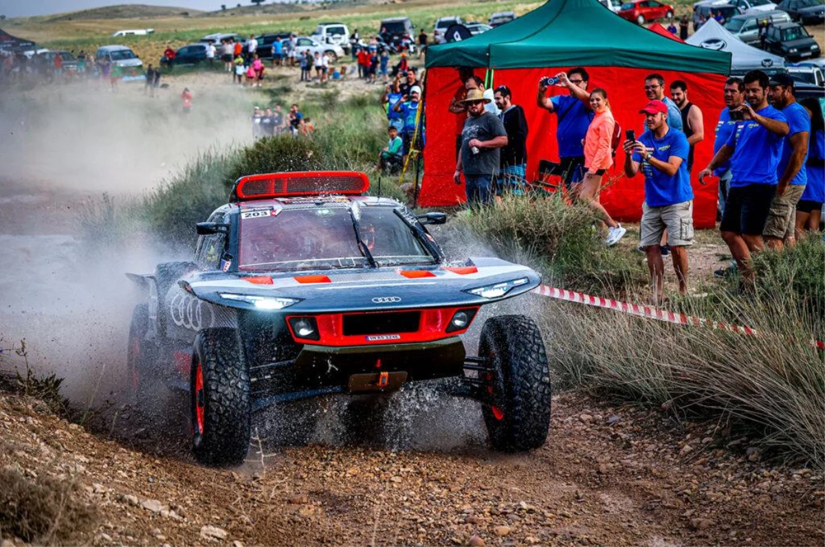 Team Audi Sport\'tan Dakar provası