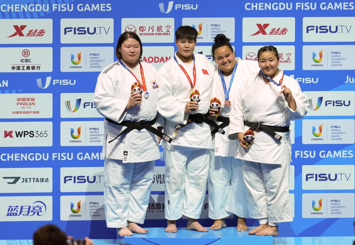 Çinli Jia Chundi, FISU Dünya Üniversite Yaz Oyunları\'nda altın madalya kazandı