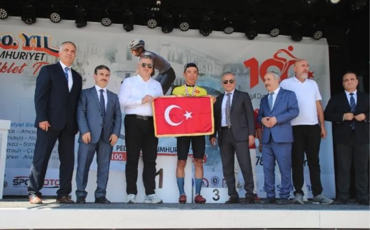100. Yıl Cumhuriyet Bisiklet Turu Sivas-Amasya etabı tamamlandı