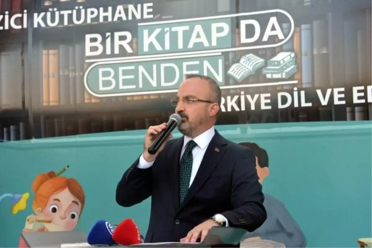 İçişleri Bakan Yardımcısı Bülent Turan, Kahramanmaraş\'ta kütüphane açılışında konuştu