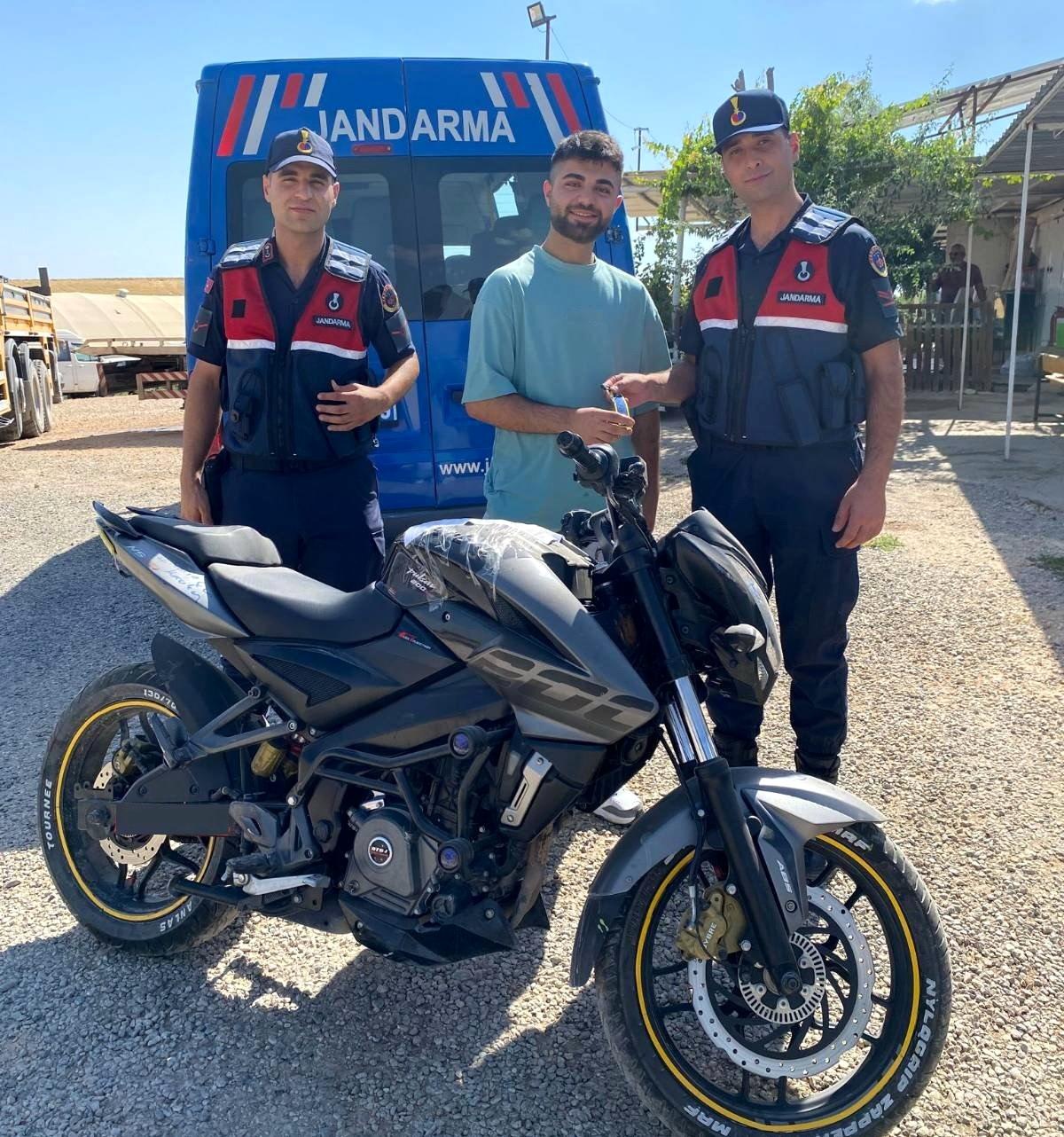 İstanbul\'dan çalınan motor Adıyaman\'da yakalandı