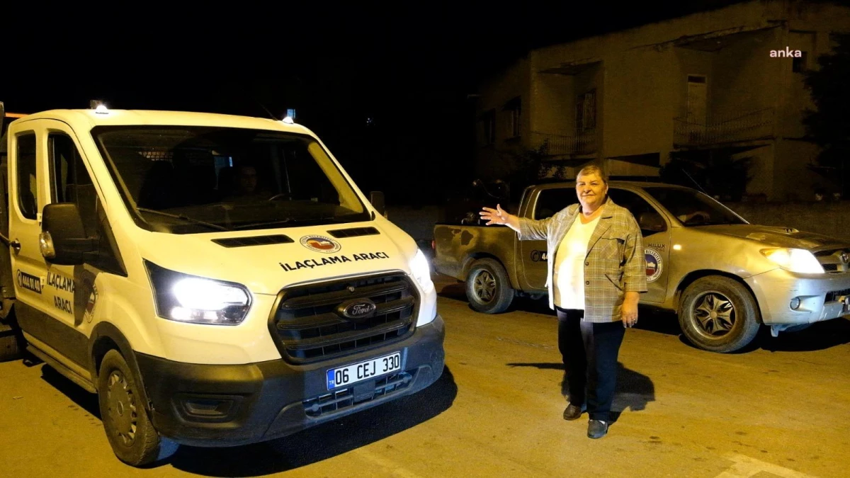 Ceyhan Belediyesi, sinekle mücadele araçlarını hizmete sundu