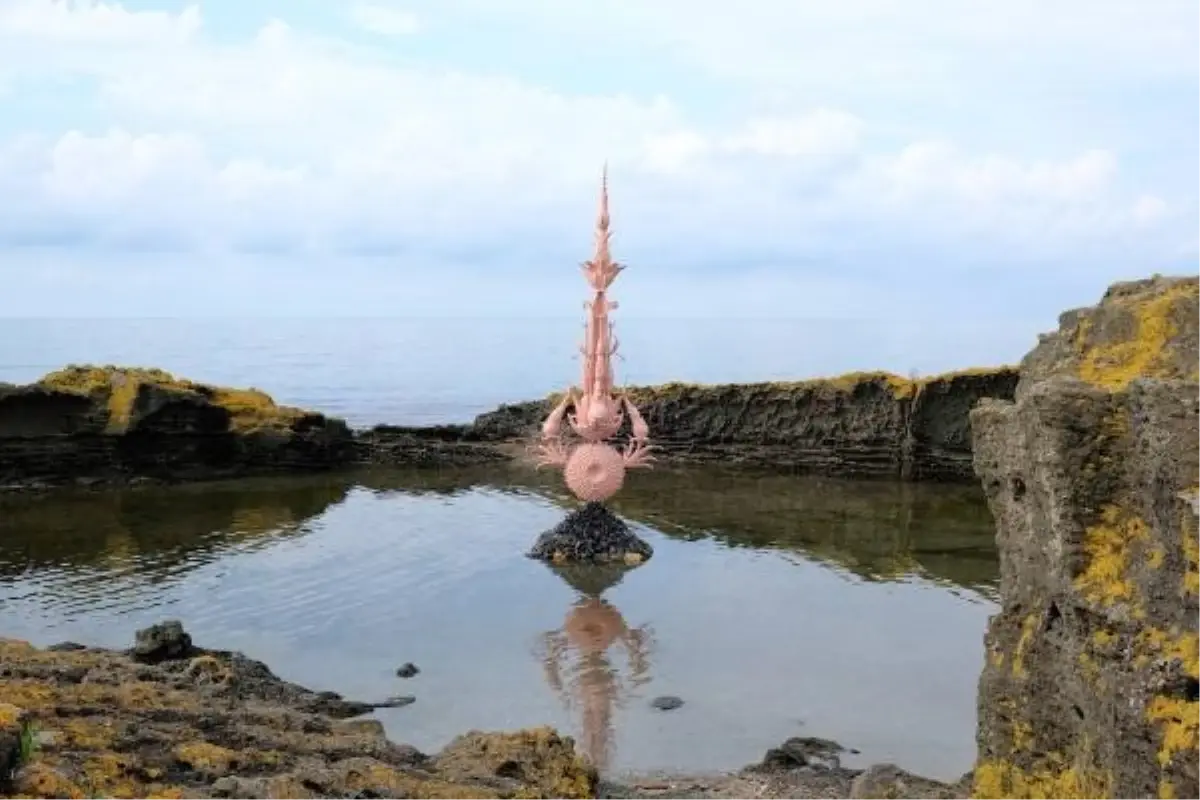 Doğadaki Plastik Kirliliğe Dikkat Çeken Heykel Parçalandı