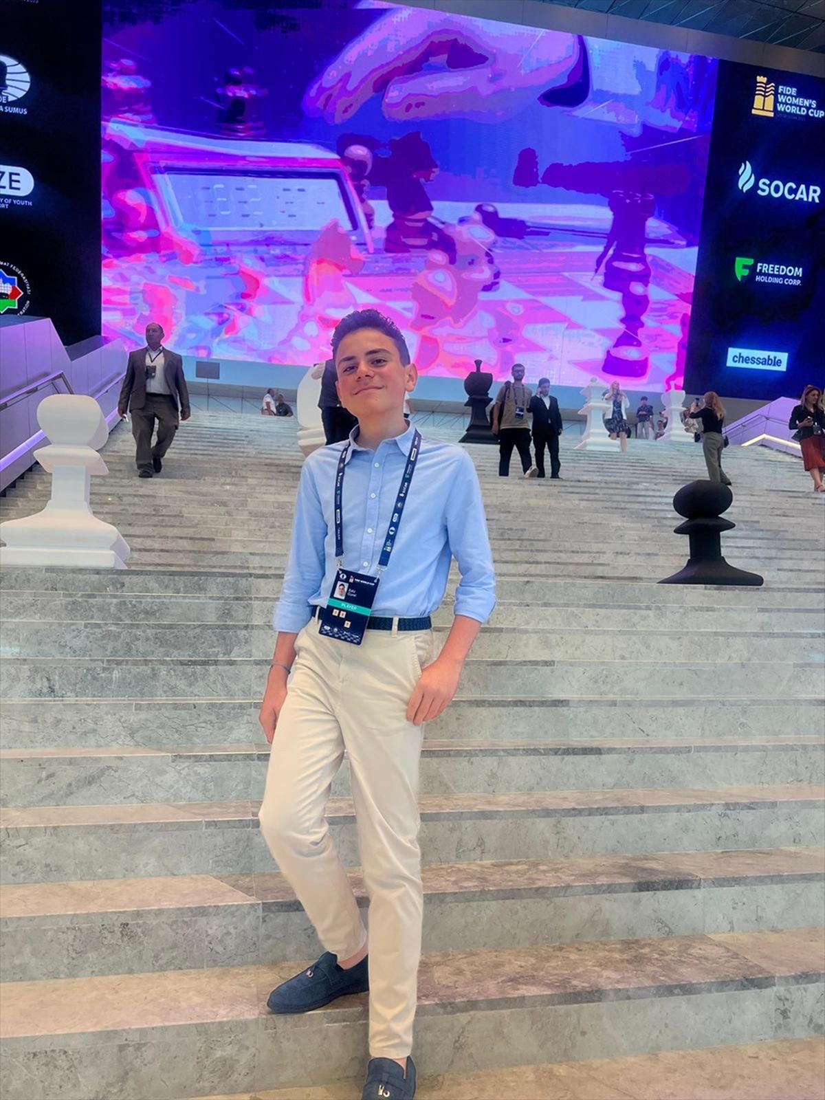 FIDE CEO\'su Emil Sutovsky, genç satranççı Ediz Gürel\'i övdü