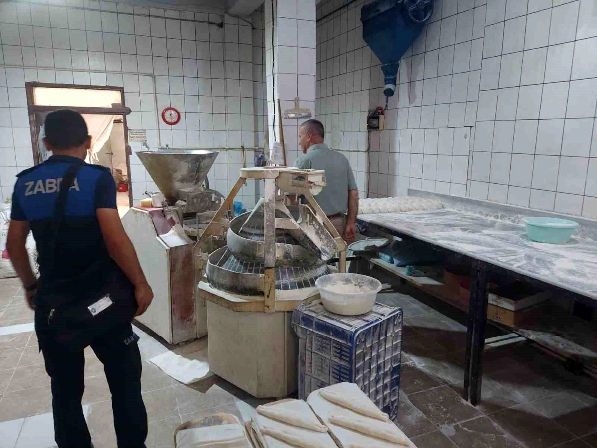 Zonguldak\'ta Fırınlara Denetim: Gramajı Düşük Ekmek Üreten Fırına Cezai İşlem