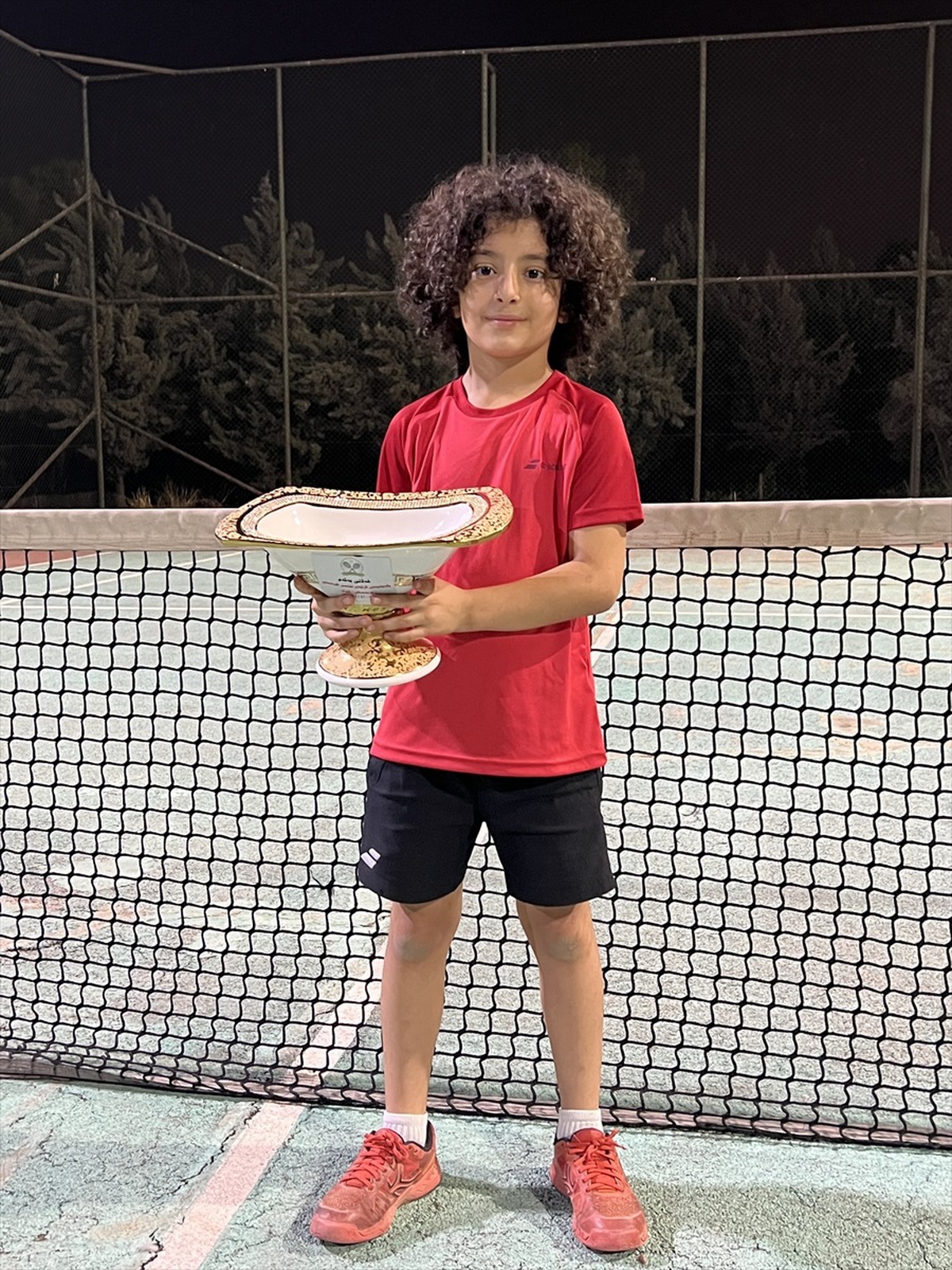 Iraklı Oras Hirori, Ulusal Tenis Turnuvasında birinci oldu