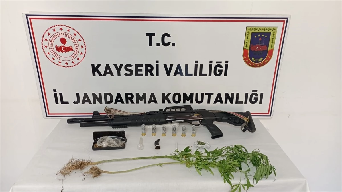 Kayseri\'de uyuşturucu operasyonunda bir şüpheli gözaltına alındı