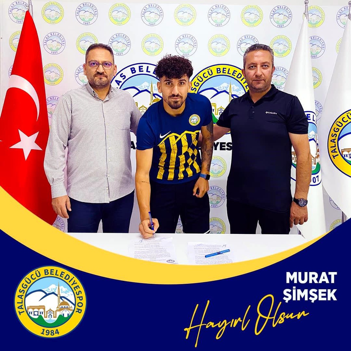 Talasgücü Belediyespor, Alanya Kestelspor\'dan Murat Şimşek\'i transfer etti