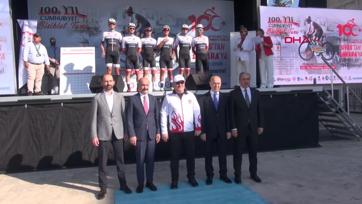 100. Yıl Cumhuriyet Bisiklet Turu Start Aldı