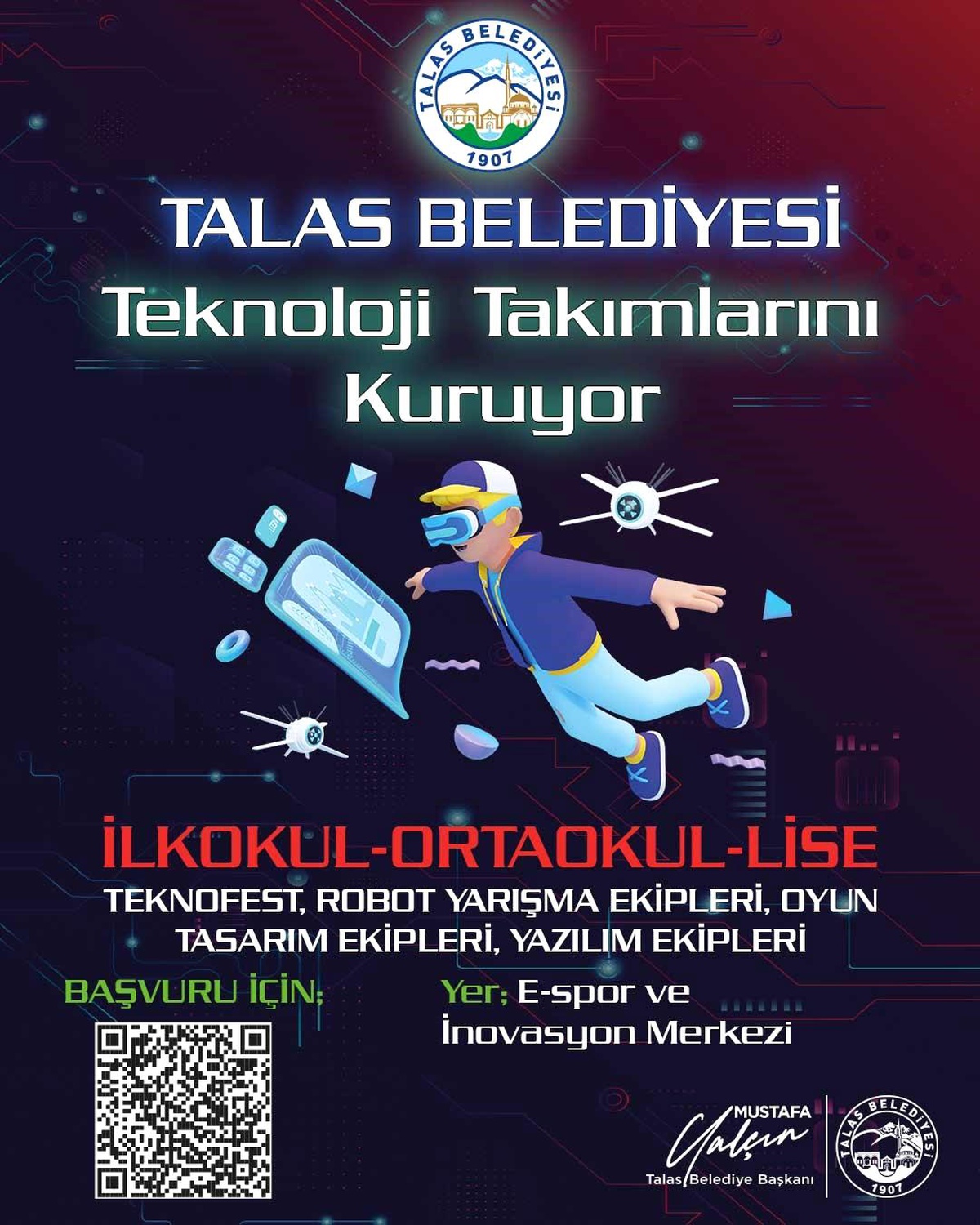 Talas Belediyesi Teknoloji Takımları Kuruyor
