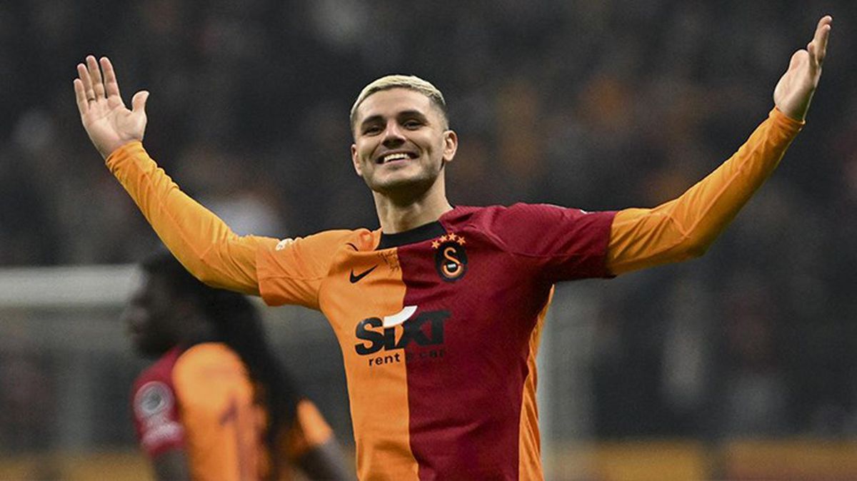 Transfere katkı sağlayan stat isim sponsoru RAMS Global\'de Mauro Icardi mutluluğu
