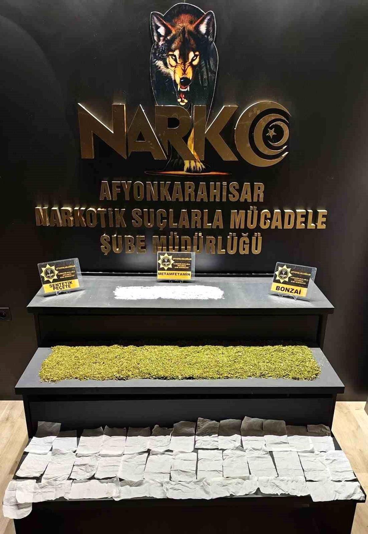 Afyonkarahisar\'da Narkotik Polisi Tarafından Yakalanan Şahıstan 650 Gram Uyuşturucu Ele Geçirildi