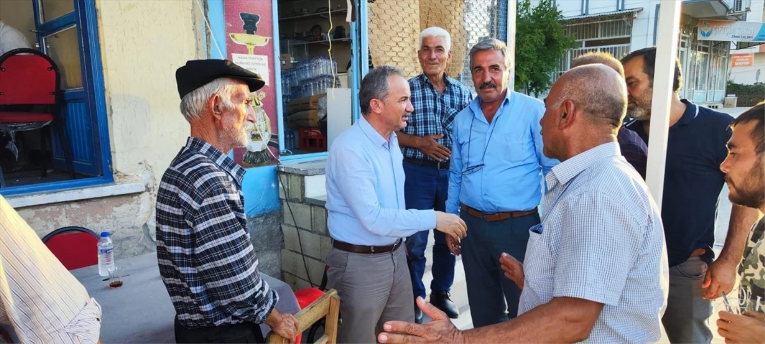 Adıyaman Belediye Başkanı Süleyman Kılınç, mahalle muhtarları ve vatandaşlarla bir araya geldi