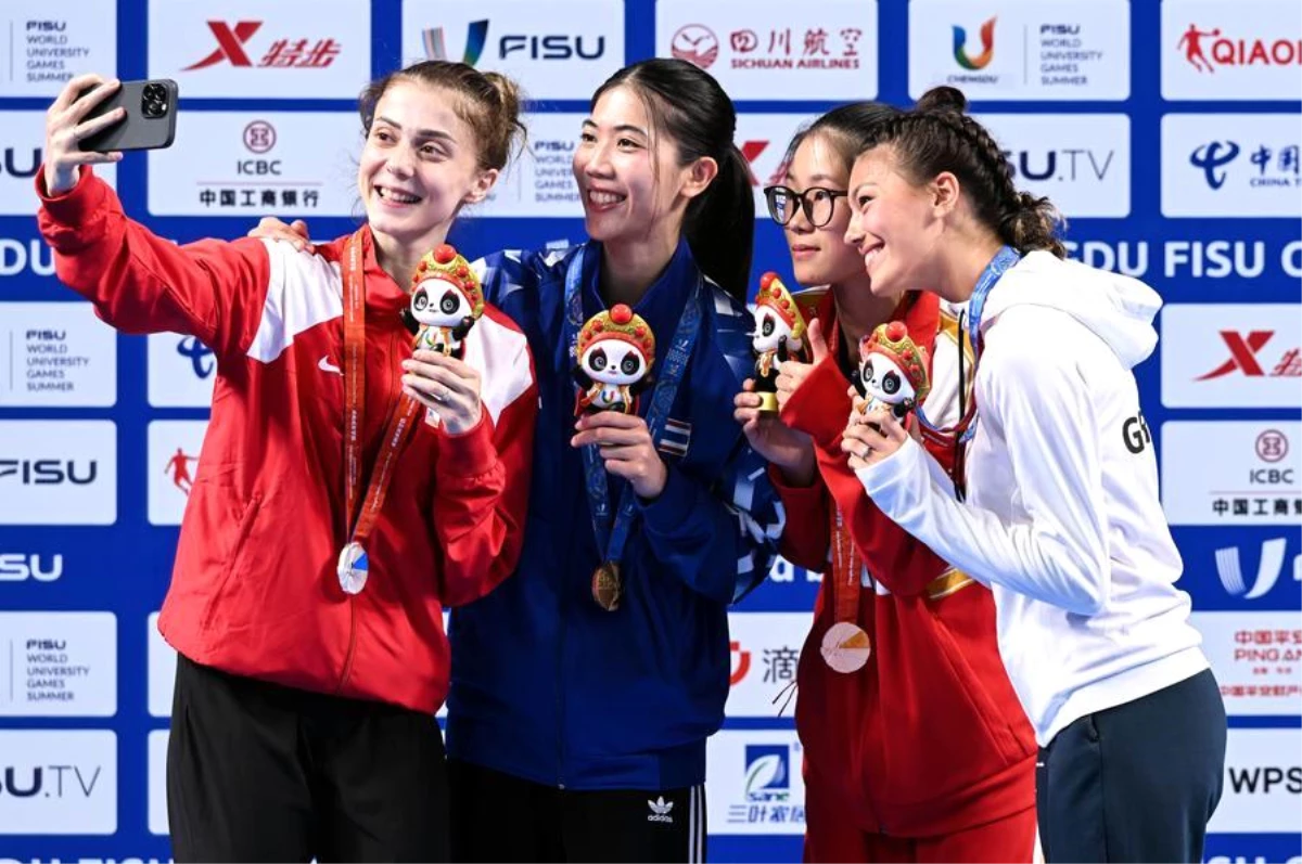 31. FISU Dünya Üniversite Yaz Oyunları\'nda Kadınlar Tekvando 49 Kilo Kategorisinde Madalyalar Sahiplerini Buldu