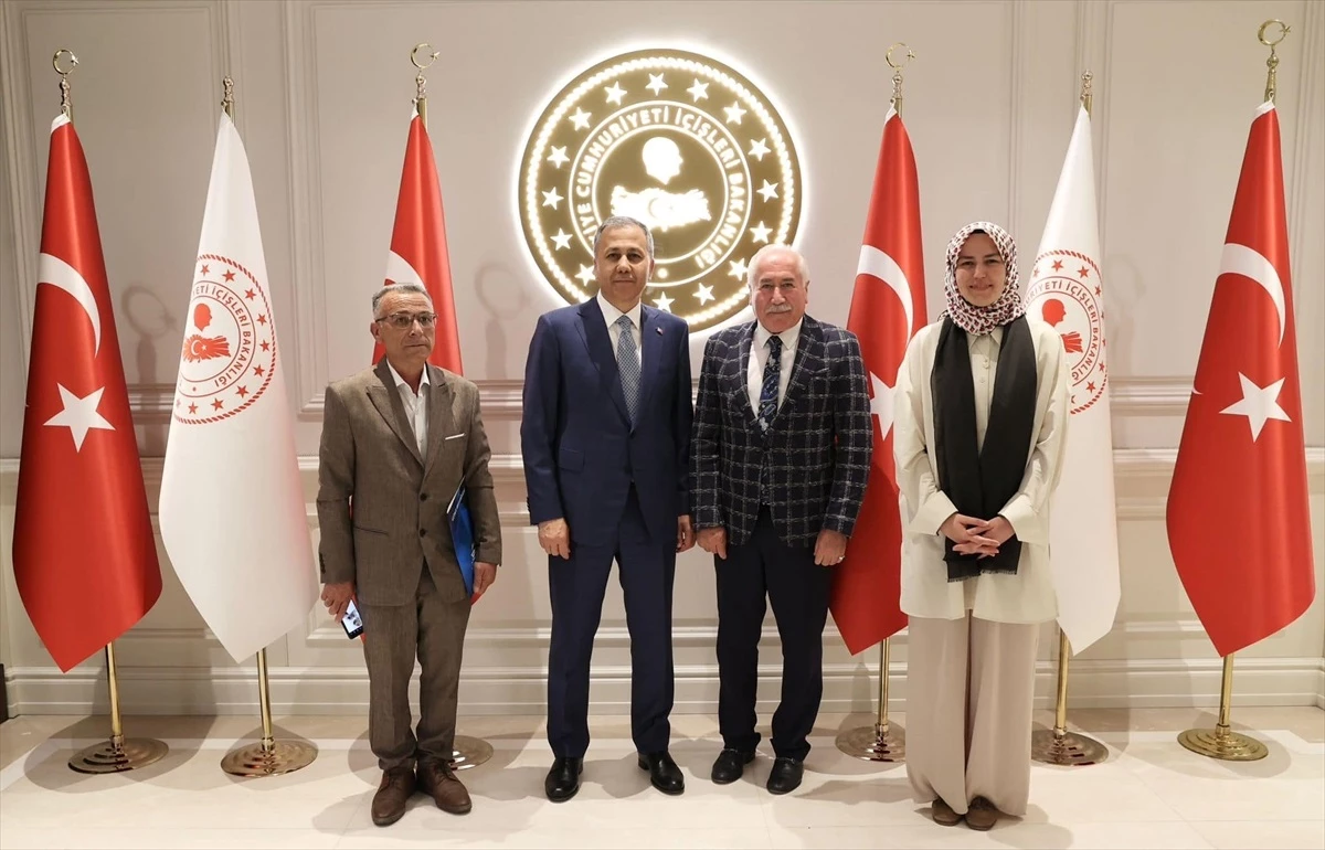Güdül Belediye Başkanı Muzaffer Yalçın, İçişleri Bakanı Ali Yerlikaya\'ya ziyarette bulundu