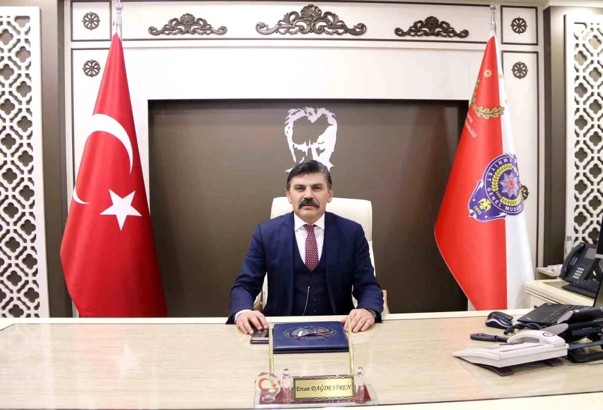 Bolu İl Emniyet Müdürlüğüne Malatya Emniyet Müdürü Ercan Dağdeviren atandı