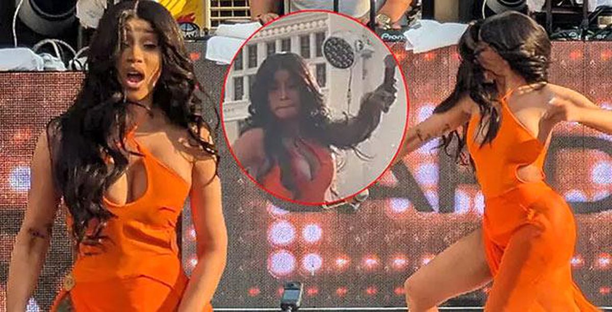 Cardi B\'nin sahne performansıyla ilgili yeni görüntüler ortaya çıktı