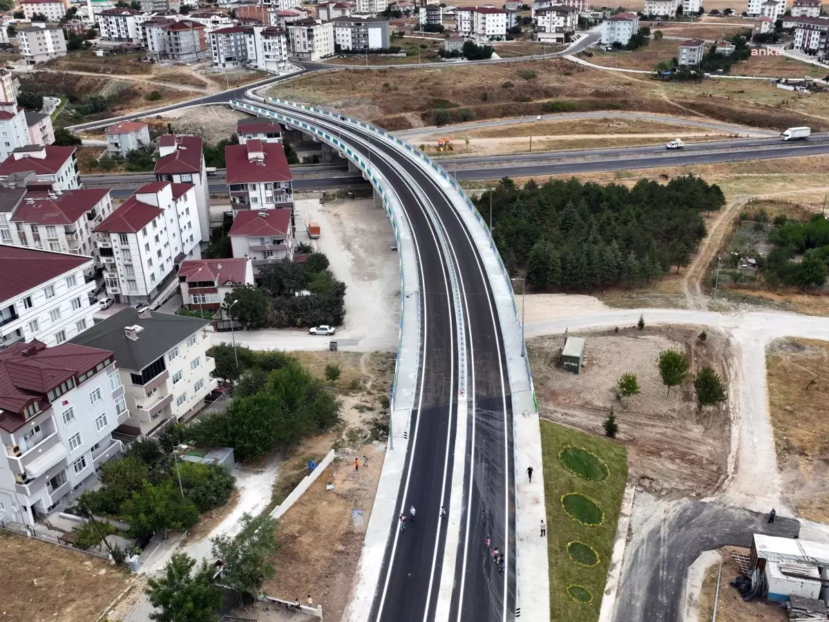 Çerkezköy\'de Bağlık Viyadüğü Hizmete Açıldı