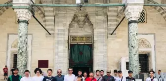 Fransa'dan Edirne'ye gelen öğrenciler tarihi ve kültürel alanları ziyaret etti