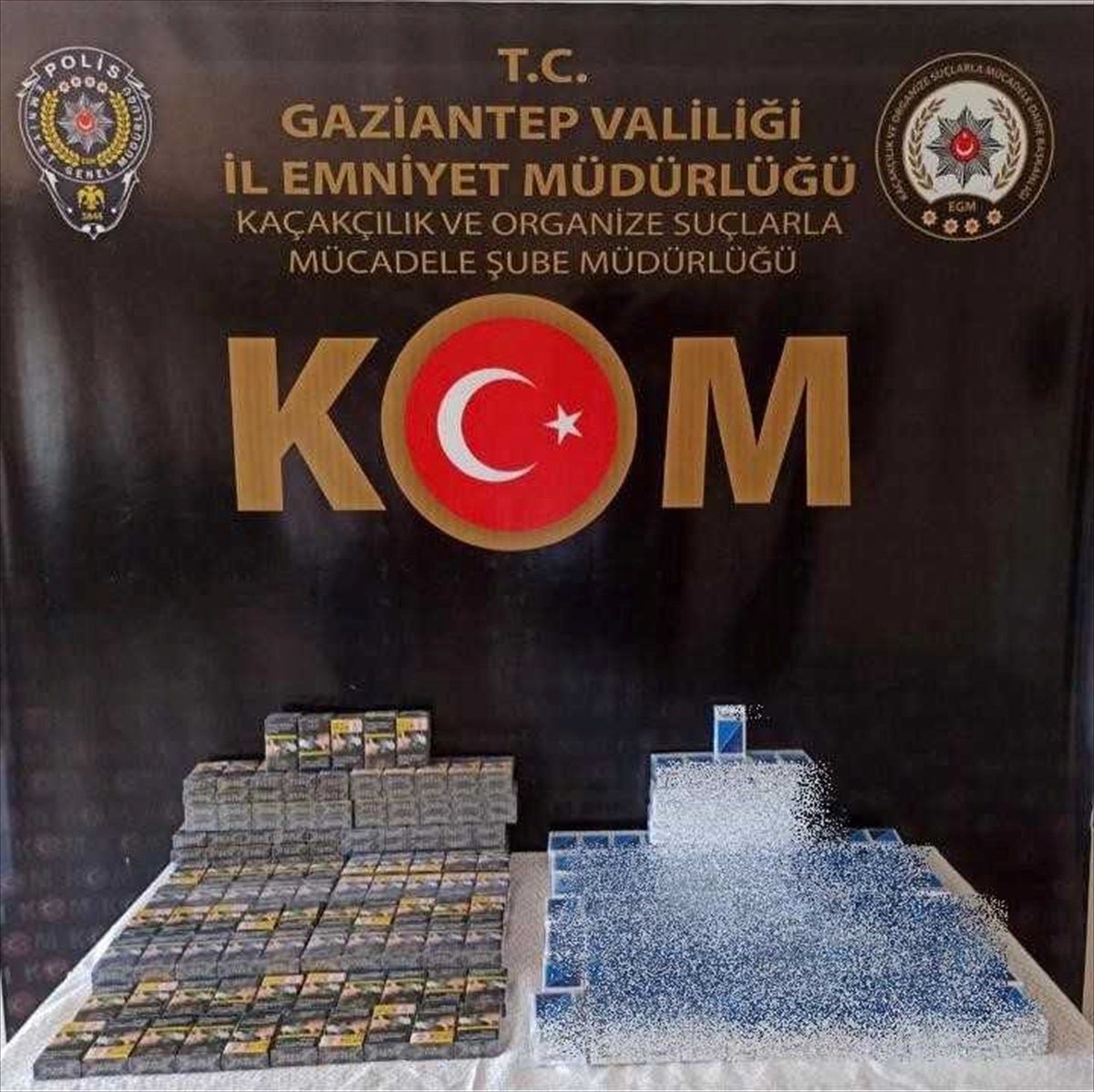 Gaziantep\'te Kaçakçılık Operasyonunda 4 Zanlı Yakalandı