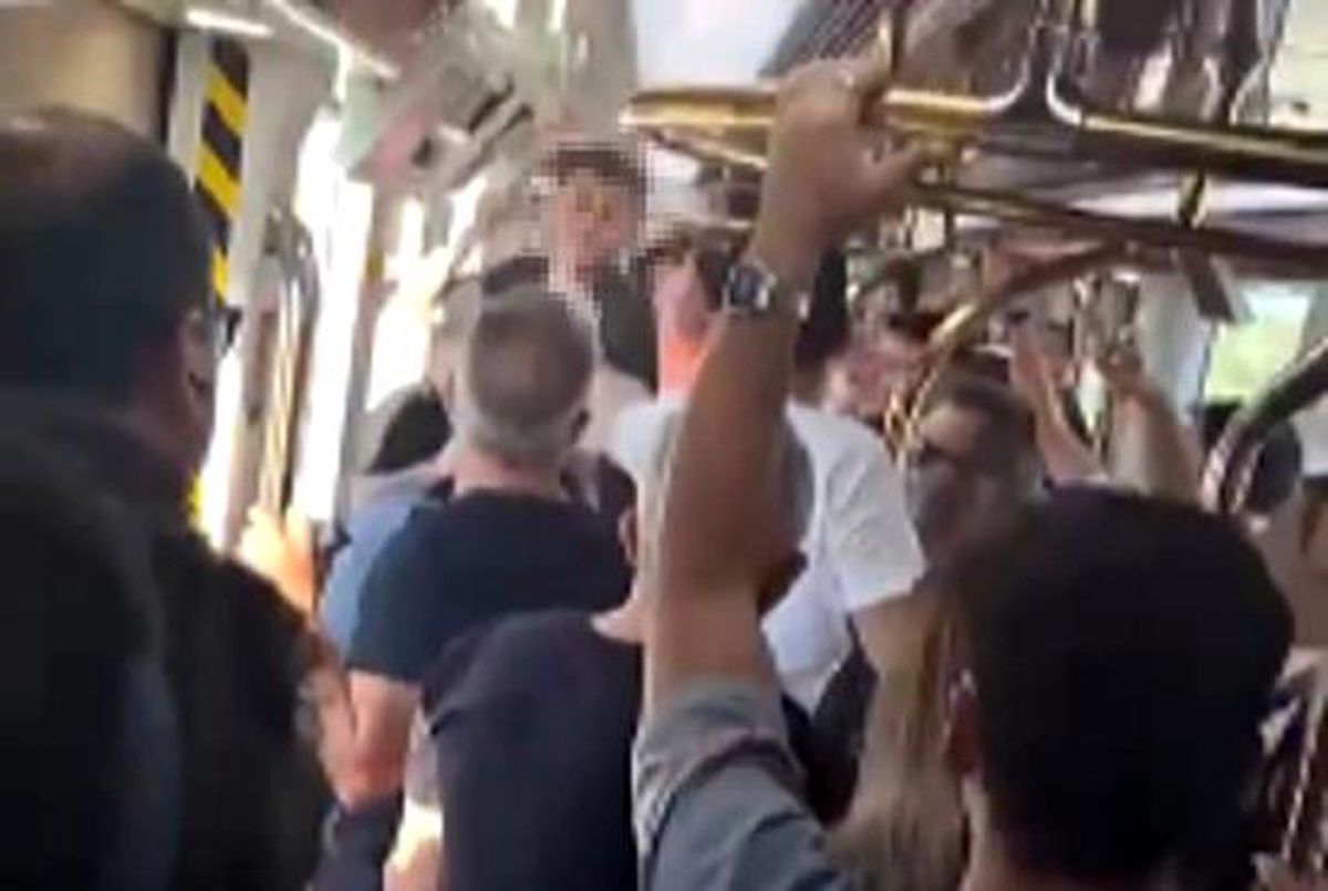 İzmir metrosunda grevin tamamlandığı ilk gün kavga çıktı