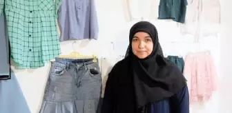 KOSGEB Destekli Atölyede Atık Kumaşlardan Çocuk Kıyafeti Üretimi