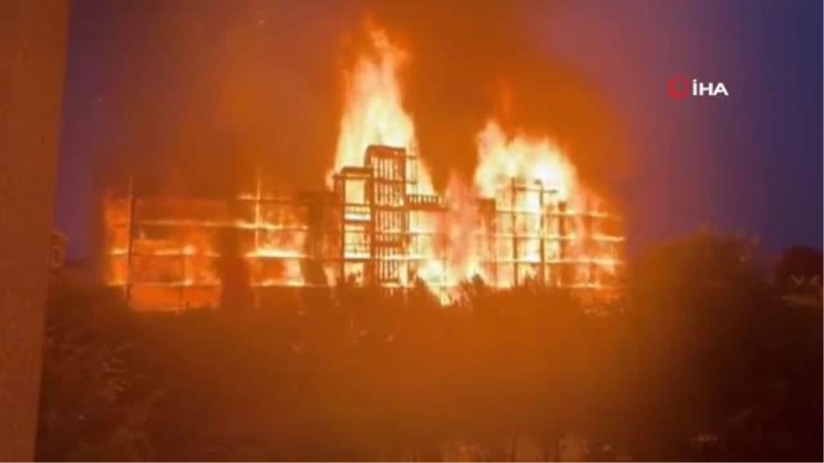 San Francisco\'da inşaat halindeki apartmanda yangın