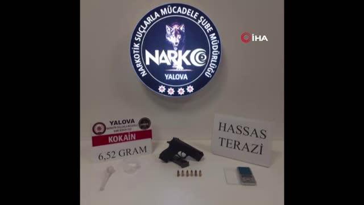 Yalova\'da düzenlenen uyuşturucu operasyonlarında 1 kişi tutuklandı