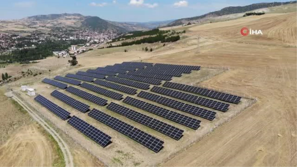 Bayat Belediyesi Güneş Enerjisi Santraliyle Kendi Elektriğini Üretiyor