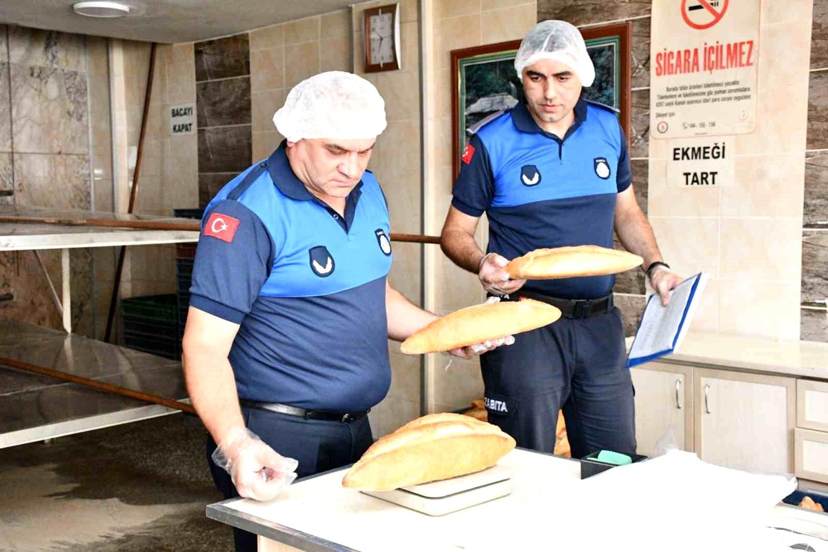 Samsun Terme Belediyesi Zabıta Ekipleri Fırınlarda Denetim Yaptı