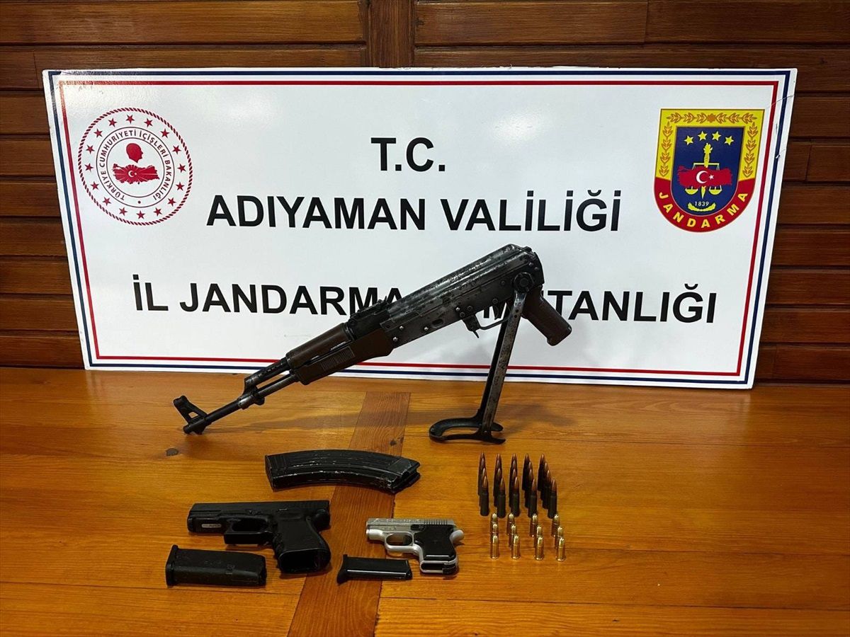 Adıyaman\'da silah kaçakçılığı iddiasıyla 1 şüpheli tutuklandı