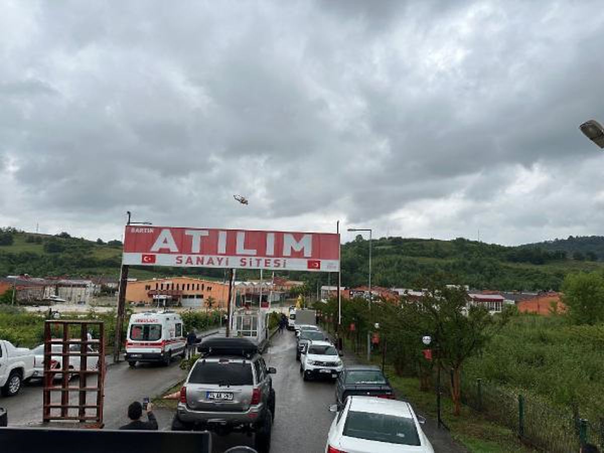 Bartın\'daki sel felaketinden sonra Atılım Sanayi Sitesi\'nde üretimler başladı