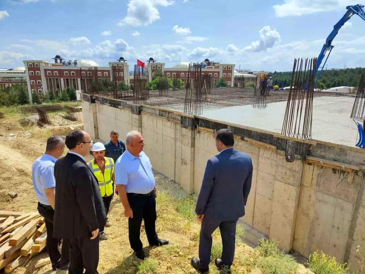 Bilecik Şeyh Edebali Üniversite Camii Yükseliyor