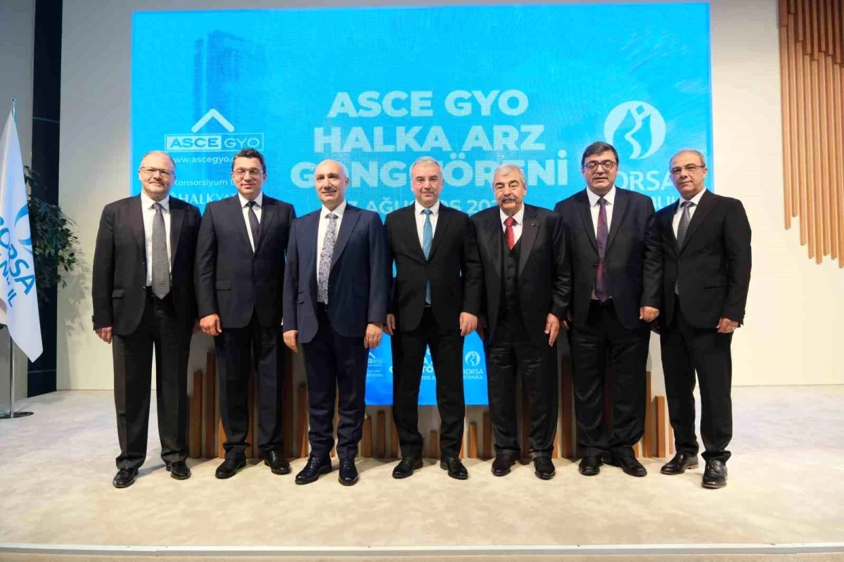 ASCE GYO, Borsa İstanbul\'da işlem görmeye başladı