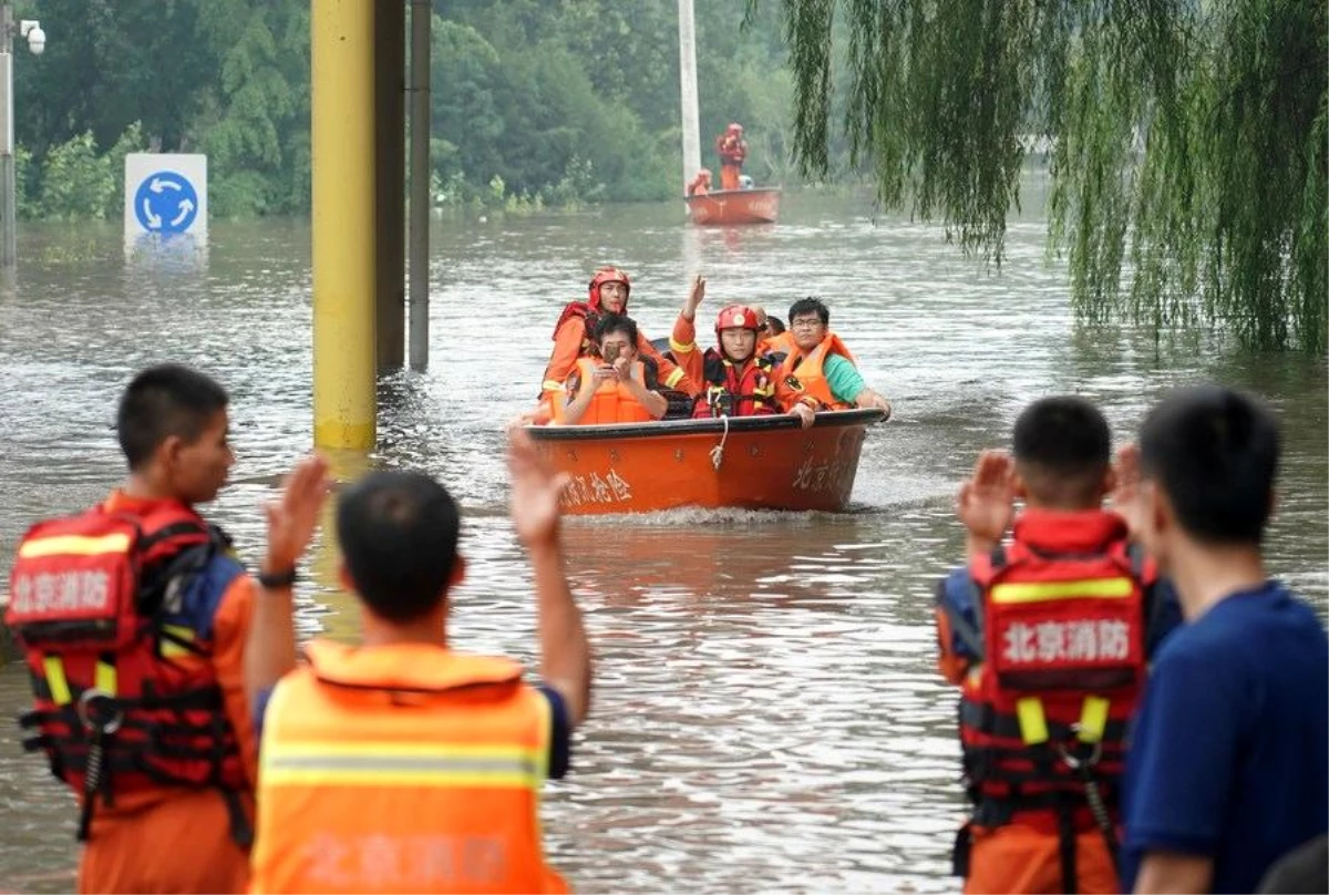 Çin Kızılhaç Derneği, sel felaketinden etkilenen bölgelere yardım için 20 milyon yuan ayırdı