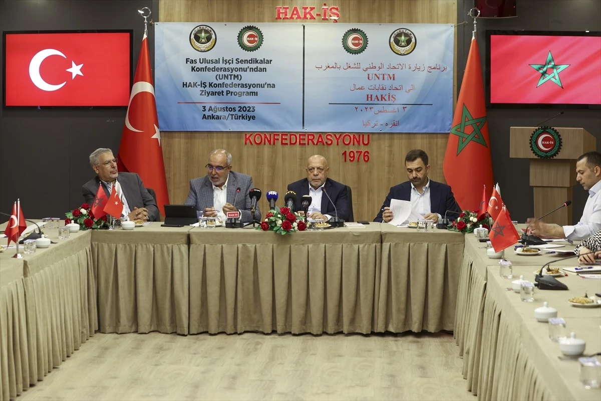 HAK-İŞ Genel Başkanı Mahmut Arslan, UNTM ile işbirliği yapacak