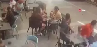 İzmir'deki konsolosluk saldırısında panik anları kameralarda